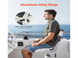 Boat Seat, High Backrest, Folding Fishing Boat Seat with Thickened Sponge Cushion & Waterproof PVC V952-ZDCZYGKB2JHHOSF4P001V0