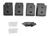 4PCS Door Barricade Bracket Heavy Duty Steel Open Security Bar Holder U Bracket for Barn Shed Garage V1294-YM0901-3114230162611
