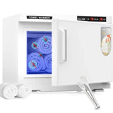 White 16L Black Hot Towel Warmer UV Sterilizer Cabinet for Salon and Home Use V178-59260
