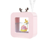 400ml Cool Mist Humidifier for Bedroom, Night Light Essential Oil Diffuser V1263-JX-3766