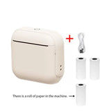Mini Bluetooth Thermal Printer for Study, Journaling, and Labeling Inkless Wireless Printing with V1341-ZY-W8KTTKD7-PURPLE
