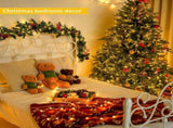 LED White Christmas Lights Outdoor, String Lights Plug in Extendable, 8 Modes Christmas Tree V1107-1246-1246-YEL-50M400