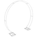 P&P Round Arch Backdrop Stand for Wedding Party Metal Pipe Frame Archway Decoration Indoor Outdoor V767-HQ-XJ118-L-G2