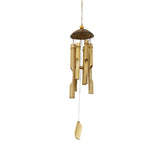 Wind chimes bamboo wind chimes and coconut fair trade wind chime outdoor by gifts 46cm long V1370-AZ4-17354