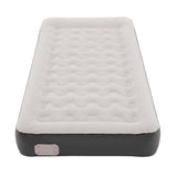 DreamZ Inflatable Mattress TPU Air Bed with Pillow Pump Camping Single Grey MS1032-190X90-AU