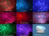 Ocean Wave Projector Sound Machine, Night Light Projector with Remote Lighting Modes Water Lamp for V1366-AZ2-W-03309