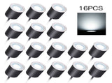 DC12V Low Voltage Recessed LEDs Deck Lights IP67 Waterproof Outdoor In-ground Lamp Landscape Light V1294-YM0901-L4107EU-W-16