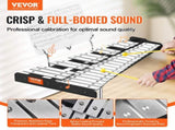 32 Note Glockenspiel Xylophone Bell Kit, Professional Percussion Instrument Set with Mallets, Drum V952-32YFZQYZJWLX0A1C1V0