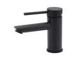 WELS Black 7.5L/min Kitchen Laundry Round Basin Mixer Vanity Sink Faucet Tap Set V1233-KRD101B