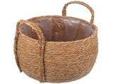 Large Wicker Plant Basket for Indoor Flowers - Decorative Storage Basket for Home, Living Room, and V1370-AZ4-17300