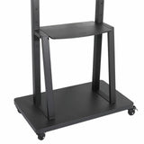 Floor Tv Mount Stand Bracket Rolling For 32"-80" Screens Vesa 600X400 Hold 65Kg V767-U-950A