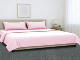 1000 Thread Count Cotton Rich Queen Bed Sheet Set 4-Piece Gift Pack in Pink CVC-10QS-PK
