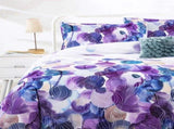 Violet Fiore Leaf Mirage Quilt / Doona / Duvet Cover set V745-AQ042888Q3