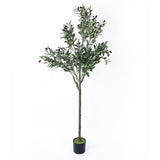 150cm Artificial Olive Tree Tall Realistic Faux Green Indoor Plant for Home & Office V63-931361