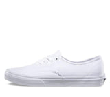 Vans Authentic Canvas Shoes Classic Skateboard Sneakers Casual - True White V563-VN0EE3W00-WHT-US5