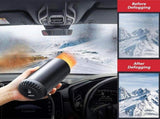 2 In 1 Portable Car Heater and Fan12V 150W, portable, fast heating, defrosting and defogging, with V1366-AZ2-W-11482