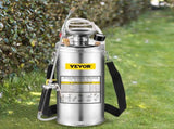 2Gal Stainless Steel Sprayer, Set 20" Wand& Handle& 3FT Reinforced Hose, Hand Pump Sprayer V952-PWQBXG8L000000001V0