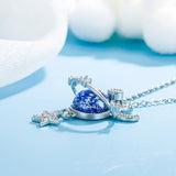 **Whispers of Stars Galaxy Collarbone Chain, Gifting You a Corner of a Private Universe** V1102-XZXL001