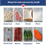 Home Vacuum Sealer, All-Purpose Automatic Food Preservation Machine for Dry and Wet Items, 30cm V1265-AU-023-HEI