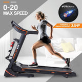 PROFLEX Electric Treadmill w/ Fitness Tracker Home Gym Exercise Equipment V219-FTNTRDHPFAXM5