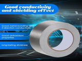 3 Roll Double Conductive Fabric Tape Cloth Adhesive Roll 1in 100ft V1259-DP01-A-1218