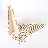 Golden Food Display Stand for Party and Wedding Ideal for Chocolates and Confectionery with Sturdy V1192-AZ-W-34253