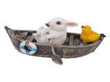 Garden Animals Statues Cute Vivid Synthetic Resin Outdoor Garden Animal Figurines for Patio Terrace V1294-YM0512-3111220284412