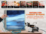 Airbrush Kit Dual-action Airbrush Compressor Art Nail Tattoo Makeup Model V952-JCBTZAGY34P9CVWMMV3