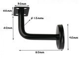 5 pieces - holder - handrail brackets - wall bracket - handrail support rod - Staircase V1188-NK-BOL-334