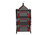 Hanging Drying Mesh Foldable 4 Layer Multifunctional Thickened Hanging Mesh Net for Clothes Fish Red V1294-YM0901-3117240230011
