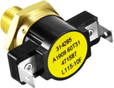 471587 115-degree ahrenheit Hi-Limit Thermostat Replacement or Pentair MiniMax Pool and Spa Heater V1259-DP01-F-356