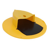 Flip Rat Trap Durable Automatically Reset Mousetrap for Indoor Outdoor Mouse CatchYellow V1294-YM0901-3117210132411