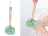 5PCS Long Handle Bath Ball Scrubbing Bath Shower Back Brush Scrubber Bathroom SuppliesGreen V1294-YM0901-3112200128914