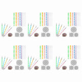 96 Pcs Mandala Dotting Tools for Painting Rocks Mandala Stencils Kit Ball Stylus Clay Sculpting V1366-AZ2-W-14511
