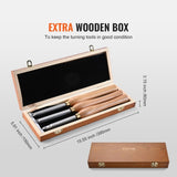 Wood Lathe Chisel Set, 3 PCS Woodworking Turning Tools, Includes Square, Round, Diamond Carbide V952-MBMGCD3JYTSFY1V1VV0
