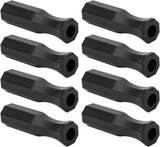 8pcs Foosball Table Handles, 4.7in Plastic Octagonal Handles for Standard Tables Handle Grip Top V1259-DP01-A-816