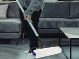12 Inch Spiked Roller for Self-Leveling Floor Applications, White Plastic Bubble Remover Tool for V1192-AZ-W-22568