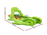 Bestway Inflatable Alligator Kids Play Pool with Slide 234cmx163cm Green BW-POOL-PLAY-53169