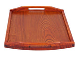 Rectangular Wooden Tray with Handle Food Serving Tray Storage Tray for Dinner Restaurant V1294-YM0901-3118210126711