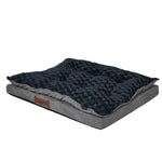 Dog Calming Bed Warm Soft Plush Comfy XL Grey X-Large PT1058-XL-GY