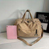 Fashion Sports Travel Bag Travel Bag Sports Bag Business Travel Bag Unisex Bag - Black - Size L V1347-127-31014-BLK-L