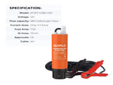 SEAFLO Submersible Inline Pump 12V 280GPH Transfer Pump Water Resistant High Pressure Washing Water V985-SEAFLOPUMP280GPH