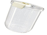 Rice Container Clear Rice Storage Bin Airtight Rice Bucket for Dry Food Grain Flour Soybean Kitchen V1294-YM0710-3118230263212