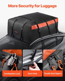 Car Rooftopgorier Bag, 20 Cubic Feet Roofgorier, Heavy Duty 840D PVC 100% Waterproof V952-CDHBJX20LFYCT09VHV0