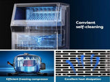Devanti 35kg Commercial Ice Maker Freestanding Ice Cube Machine IM-B-ZB35F-COM