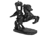 22cm Height Headless Horseman Statue with Pumpkin Horror Headless Horseman Halloween Decor Sculpture V1294-YM0706-3115230097711