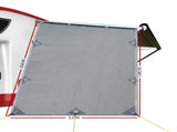 Caravan Privacy Screen Roll Out Awning 1.95 x 2.2M Sun Shade End Wall Side Grey AWN-CV-B-SS-END