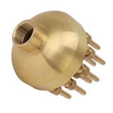 Fountain Nozzle Brass 3 Layers Adjustable Water Fountain Nozzle Spray Sprinkler for Garden Park Pond V1294-YM0703-3111230049411