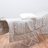 Large Double-Wing Floor-Standing Folding Clothes Drying Rack-White V1161-108202