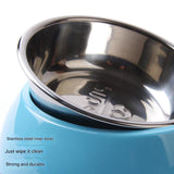 Elevated Pet Feeding Bowl with Stainless Steel Inner - Promotes Healthy Digestion & Reduces Neck V888-ELOSUNG25946